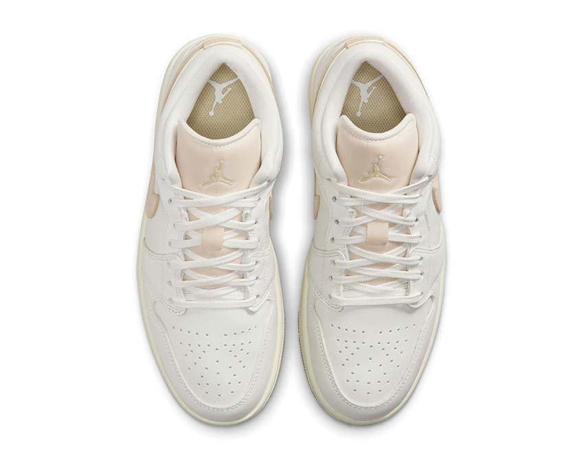 Air Jordan 1 Low SE W Team Gold semelle — caoutchouc blanc basketball sneaker femme