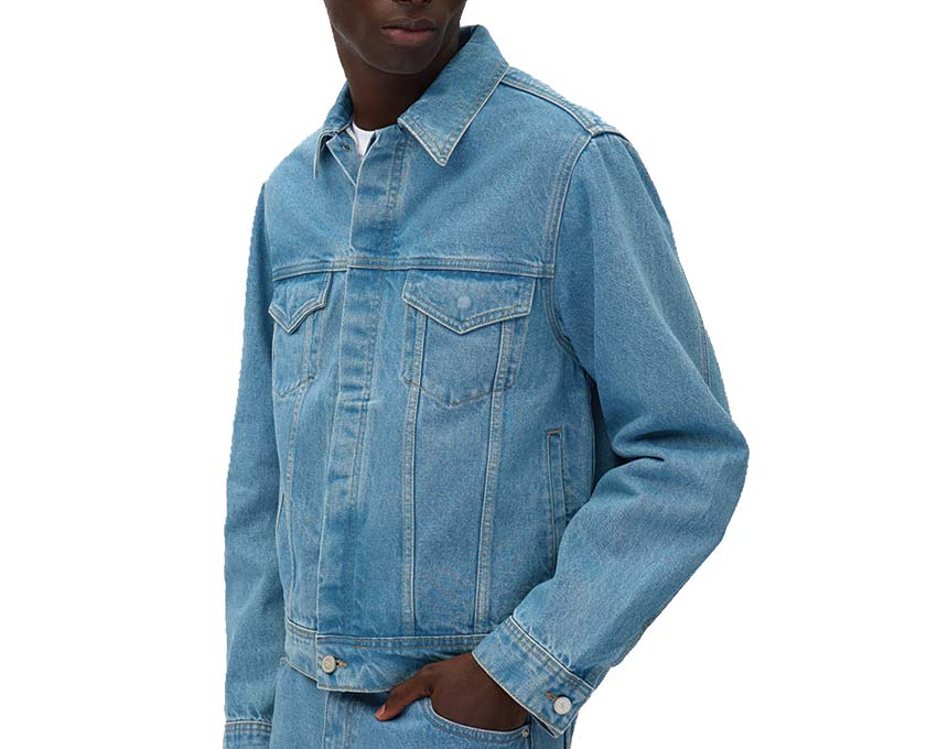 Arte Bird Back Jacket Bleach Detail — Vogel-Stickerei Rücken Jacke