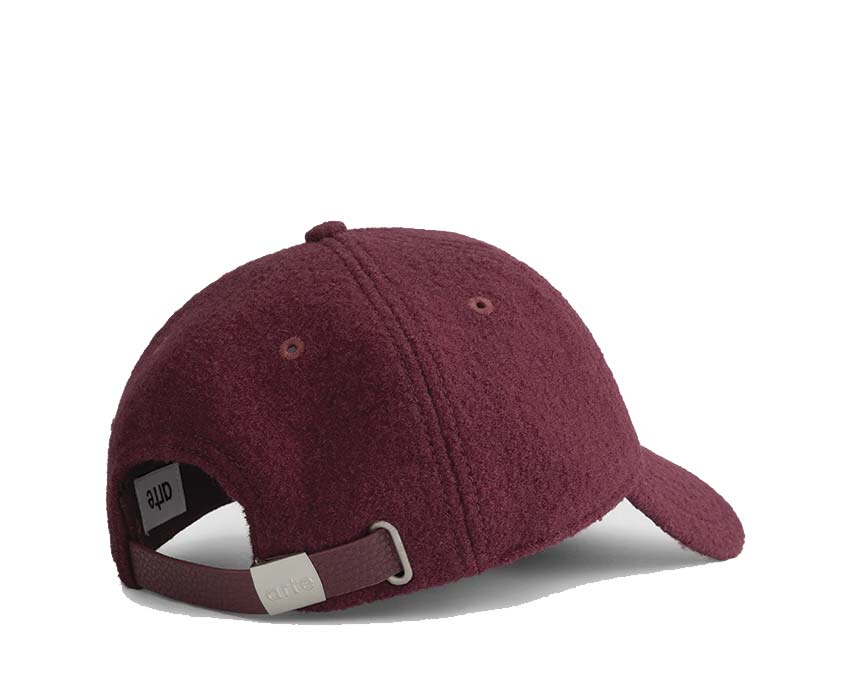 Arte Boiled Wool Cap vue latérale — casquette laine profil structuré