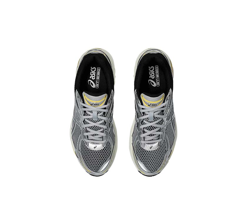 Asics GT-2160 Piedmont Grey/Pure Silver arrière — stabilité et amorti Gel talon