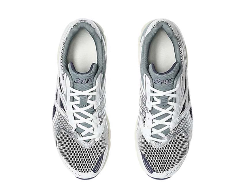 Asics Gel-DS Trainer 14 White/Pure Silver arrière — amorti Gel DS Trainer