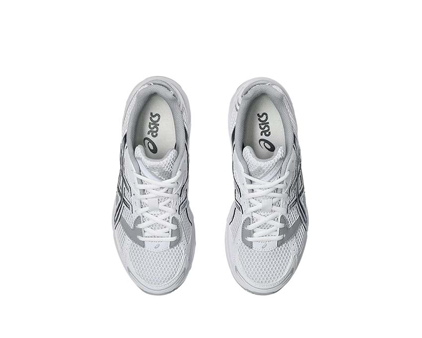 Asics Gel 1130 White/Carrier Grey arrière — amorti Gel talon rétro