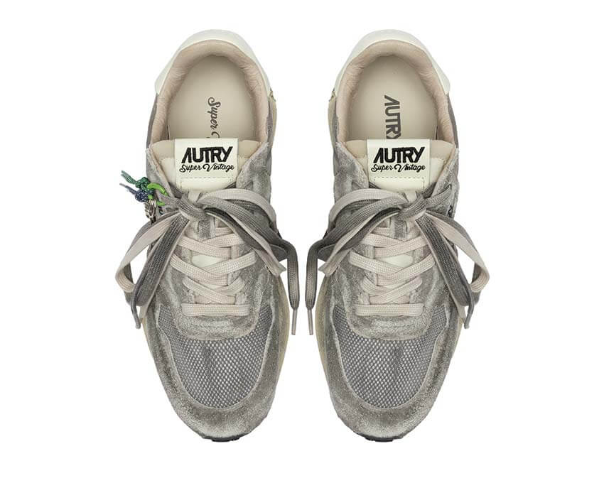 Autry Reelwind Super Vintage trasera — talón Reelwind vintage cuero ante hombre