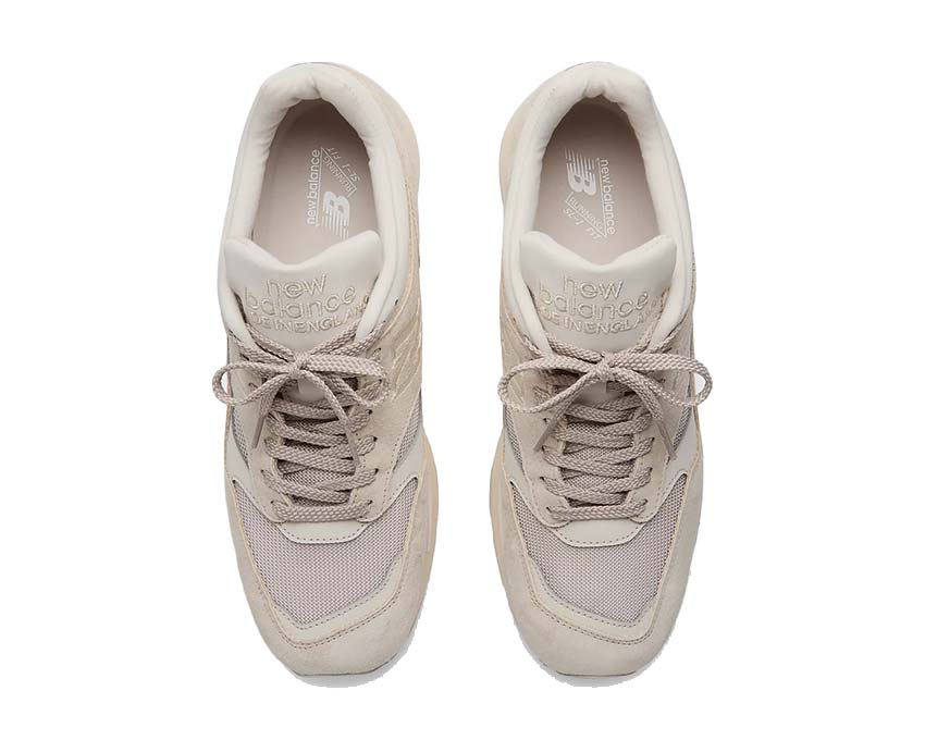 New Balance 1500 Made in UK Silver Birch détail — construction artisanale britannique