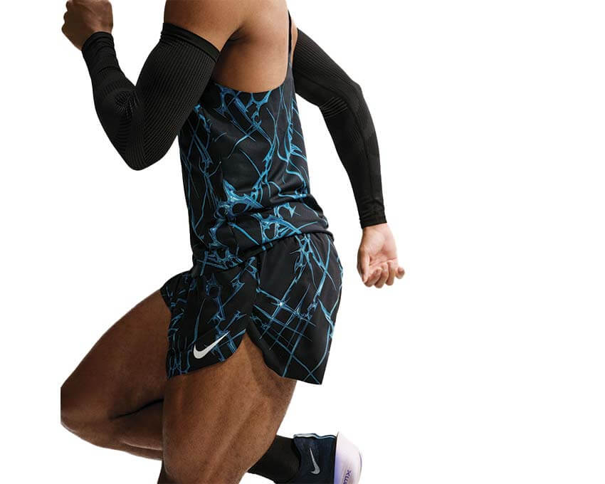 Nike AeroSwift Dri-FIT ADV Short Noir — short course à pied homme