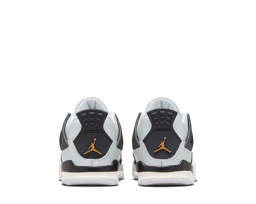 Jordan 4 Retro TD Pure Platinum Black — sneakers iconic baby AJ4 platine