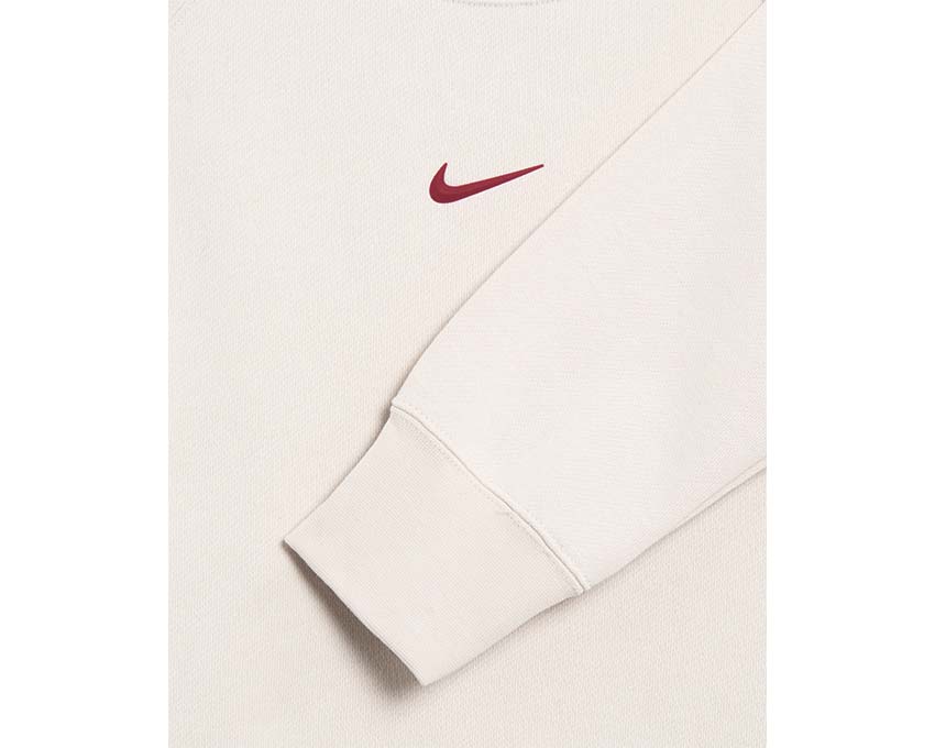 Nike x NOCTA CS Fleece Crewneck Beige / Team Red FN8160-104