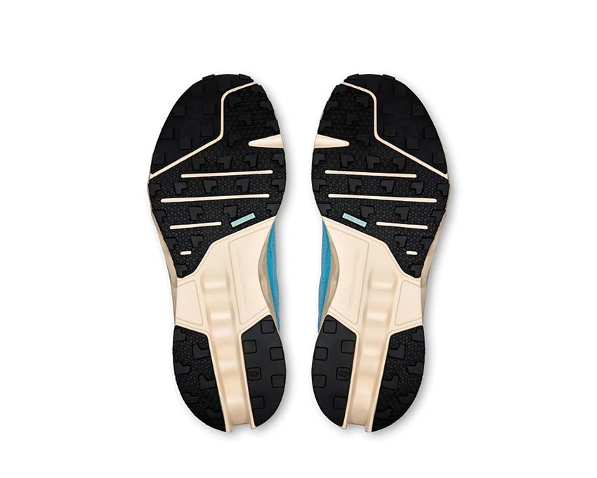 On Cloudsurfer Trail Horizon/Cream detail — mesh upper men's trail shoe