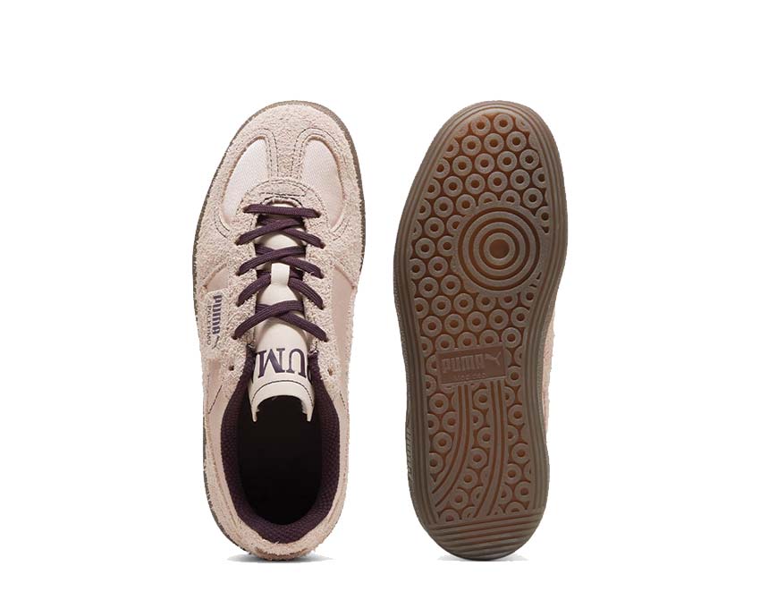 Puma Palermo Clobber Dresscode W Island Pink detail — leather panels
