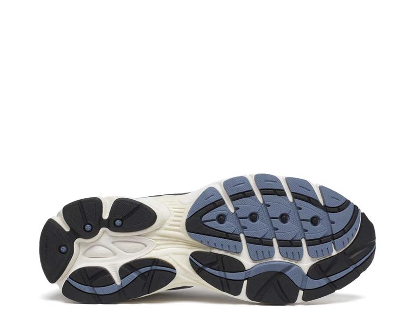 Saucony Progrid Omni 9 XLD Ivory Blue detalle — suela EVA