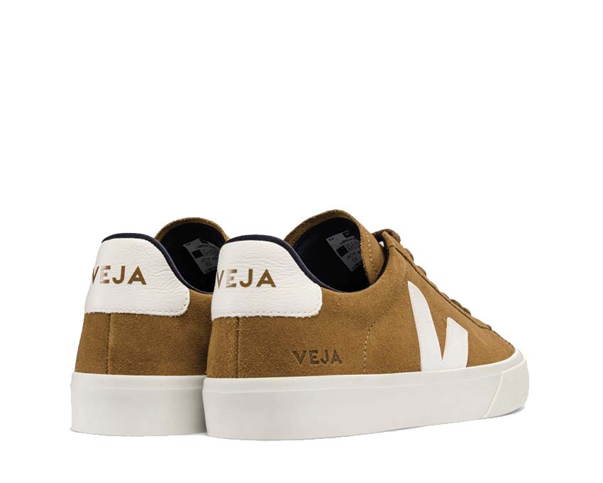 Veja Campo Bold Suede Black semelle — semelle caoutchouc naturel épaisse