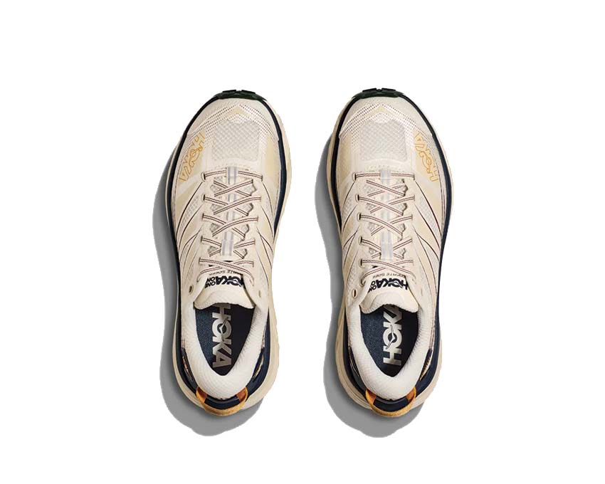 HOKA Mafate Speed 2 Alabaster Oatmilk Detail — Premium-Material