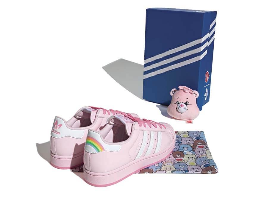 Adidas x Care Bears Superstar II W Clear Pink