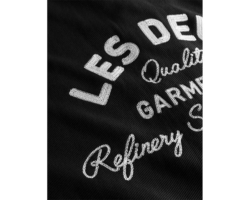 Les Deux Barry Baseball Jersey Shirt Light Ivory dettaglio — maniche a contrasto