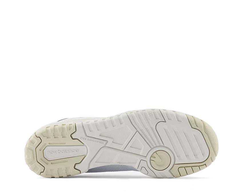 Sohle — New Balance 550 Damen Cupsole vulkanisiert weiß leinen Basketball