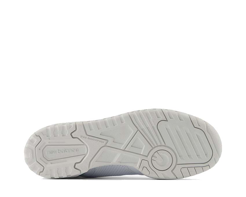 New Balance 550 W White Salt Marsh Detail — Leder Salt Marsh Limelight