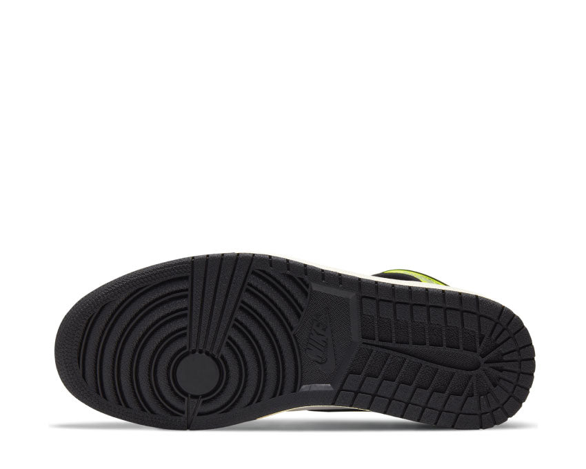 Jordan Air Jordan 1 Retro High OG Volt — vue arrière jaune et noir