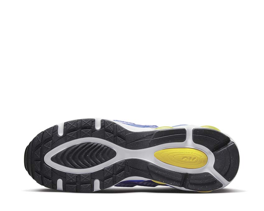 Nike Air Max TW White Speed Yellow Racer Blue Black — Draufsicht