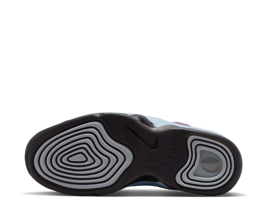 Nike Air Penny 2 Summit White Rosewood — vista frontale donna