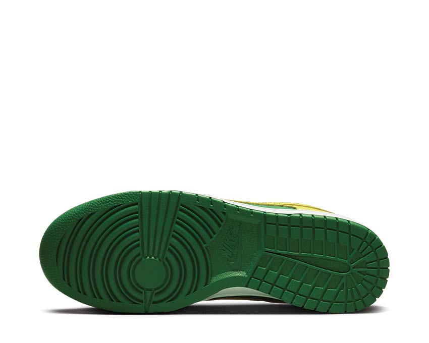 Nike Dunk Low BTTYS Apple Green — vue avant homme coloris BTTYS