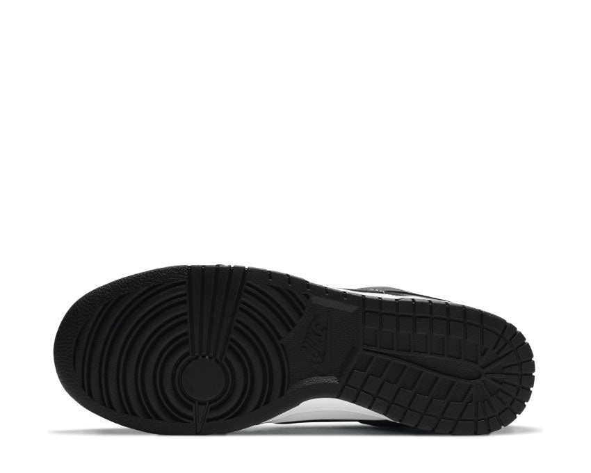 Nike Dunk Low Retro Panda White Black — vue arrière coloris panda