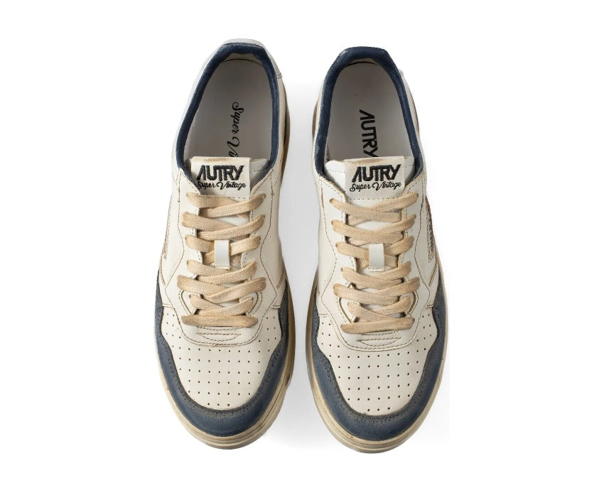Autry Sup Vint Low "Blue"