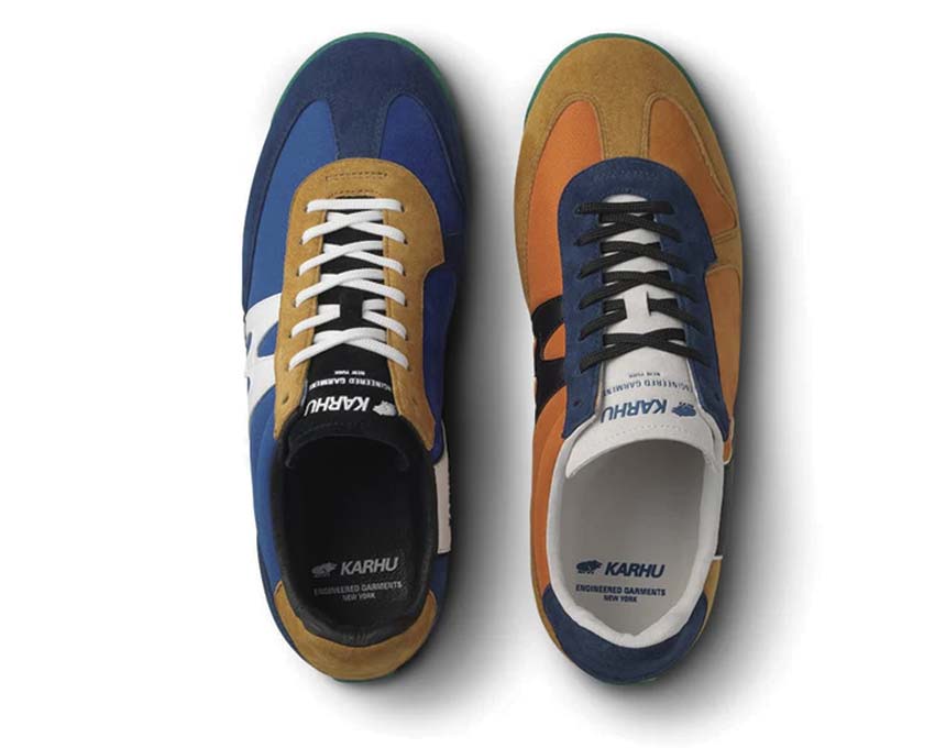 Karhu Mestari x Engineered Garments detail — Karhu logo