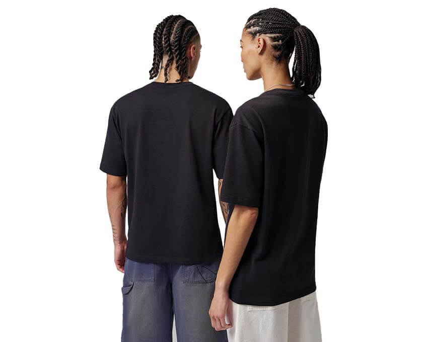 Jordan x Levi's Tee Black vue dos — graphique Jordan Levi's coton premium