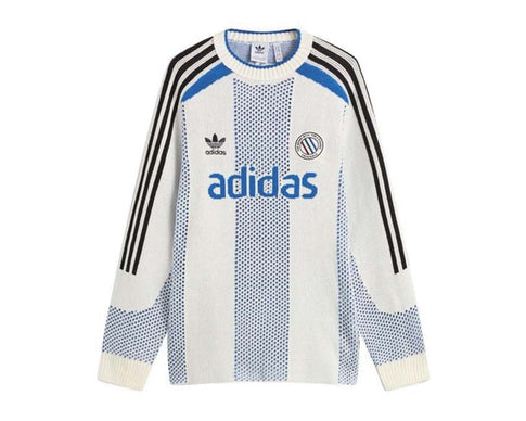 Adidas Adicolor Blokecore LS Pullover — sweat pullover unisexe coton vintage