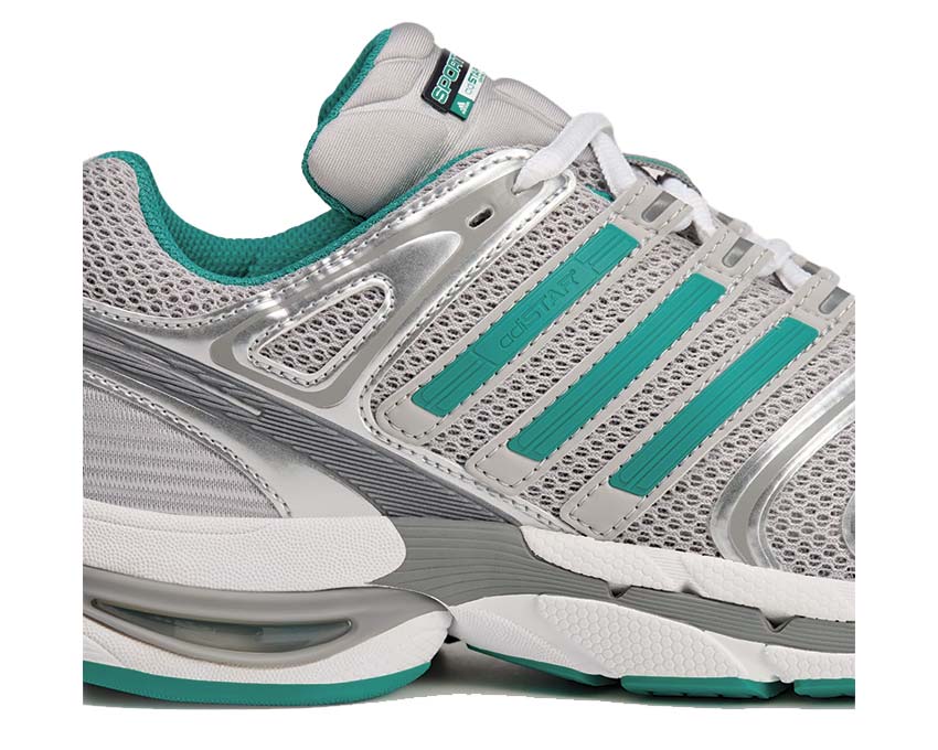 Adidas Adistar Control 5 x Sporty & Rich Weiß Seitenansicht — Control 5 Dämpfung