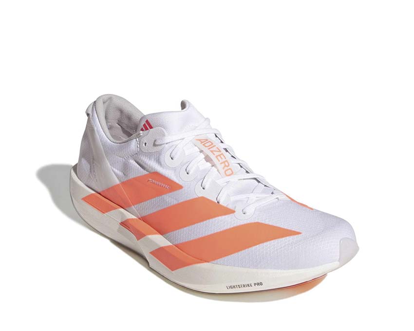 Adidas Adizero Adios 9 Lucid Orange suela — goma Continental alto rendimiento