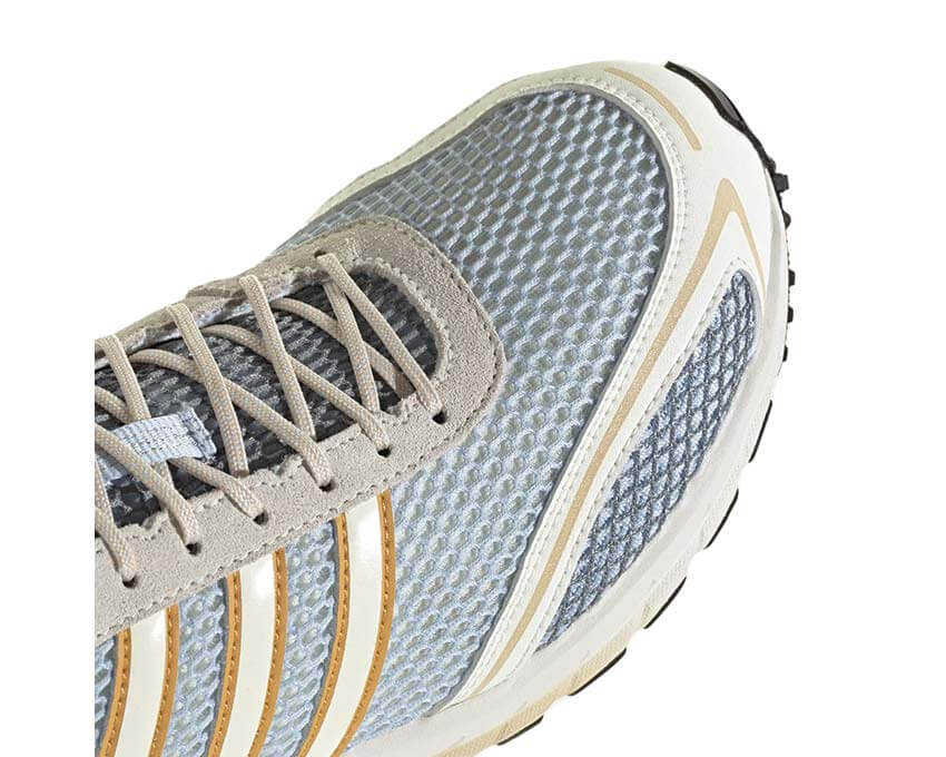 Adidas Adizero Adios OG Crystal Sky side view — crystal blue lightweight mesh