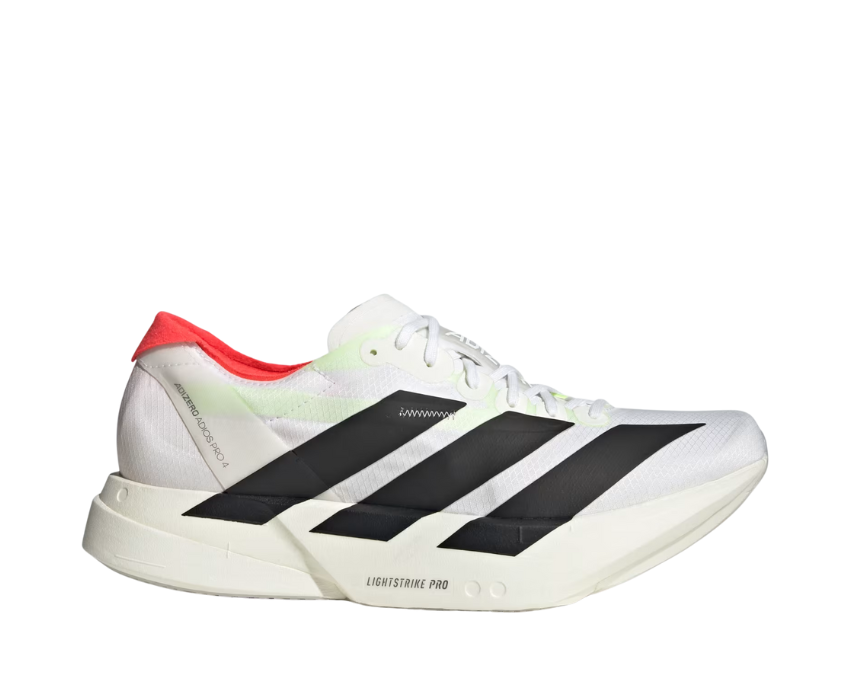 Adidas Adizero Adios Pro 4 Cloud White — chaussure running marathon plaque carbone