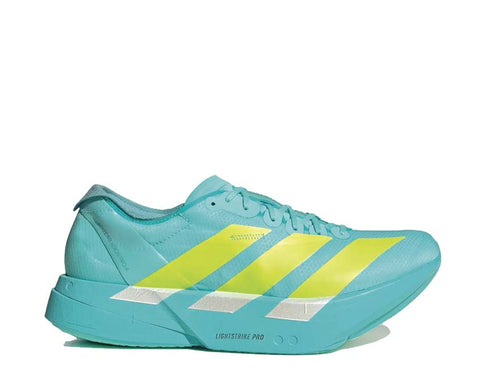 Adidas Adizero Adios Pro 4 Flash Aqua — Herren Wettkampf-Laufschuh
