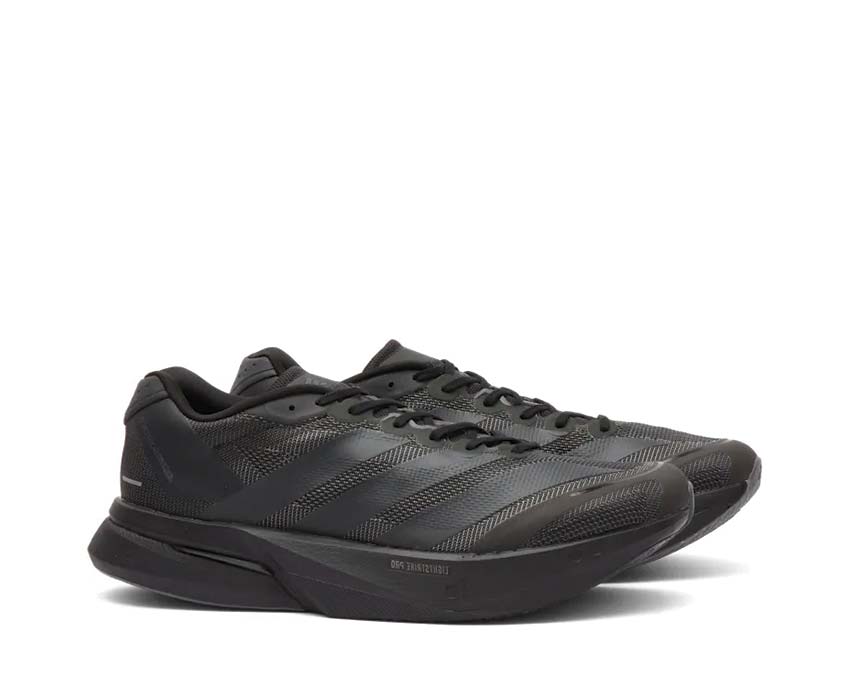 Adidas Adizero Boston 13 Black Seitenansicht — Lightstrike Pro Dämpfung