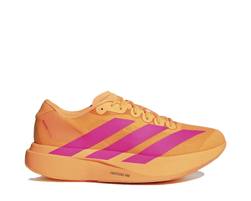 Adidas Adizero Evo SL Flash Orange — scarpa running uomo arancione vivido