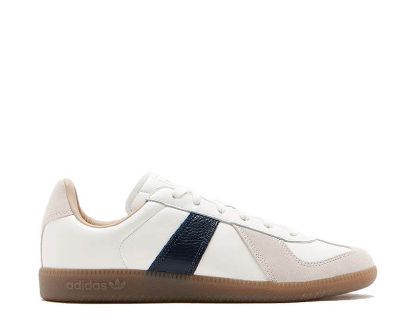 Adidas BW Army Core White — men's vintage sneaker pure white leather retro