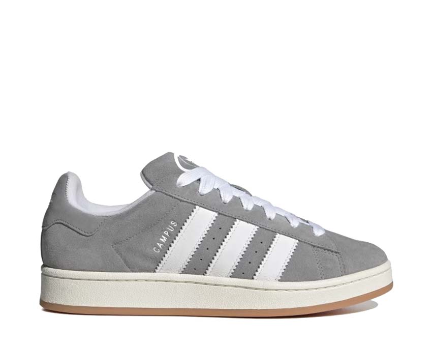 Adidas Campus 00s Grey Three Cloud White — sneaker femme cuir basse