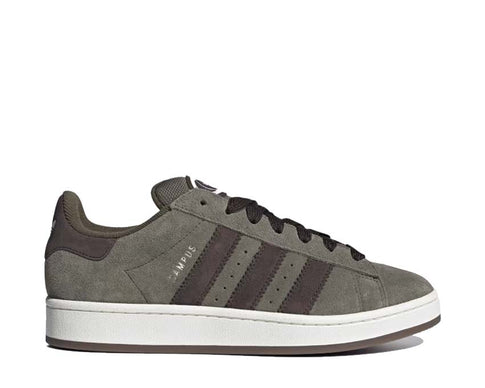 Adidas Campus 00s Olive Strata — sneaker unisexe daim kaki 3 bandes