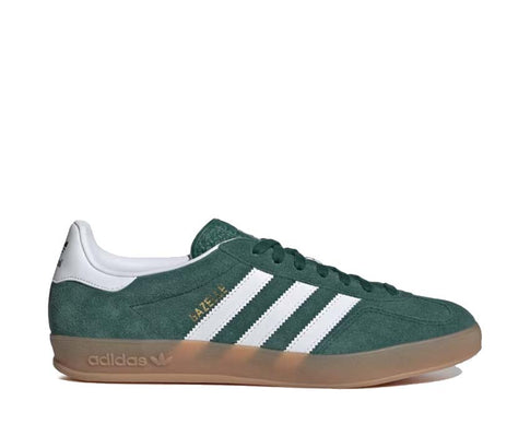 Adidas Gazelle Indoor Collegiate Green — Damen Sneaker Vintage-Campus-Stil