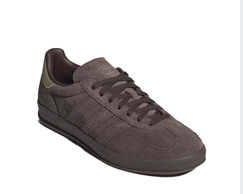 Adidas Gazelle Indoor Dark Brown suola — suola in gomma per indoor