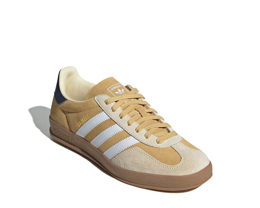 Adidas Gazelle Indoor Oat sole — flat rubber indoor outsole