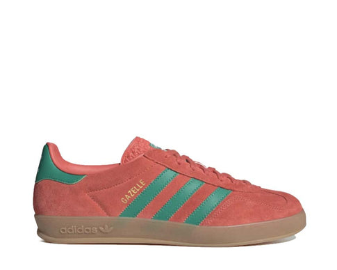 Adidas Gazelle Indoor Preloved Scarlet — sneaker donna in velluto a coste scarlatto