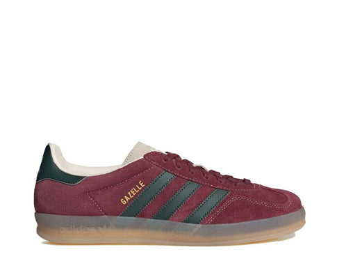 Adidas Gazelle Indoor Red Shadow — sneaker unisexe coloris rouge sombre