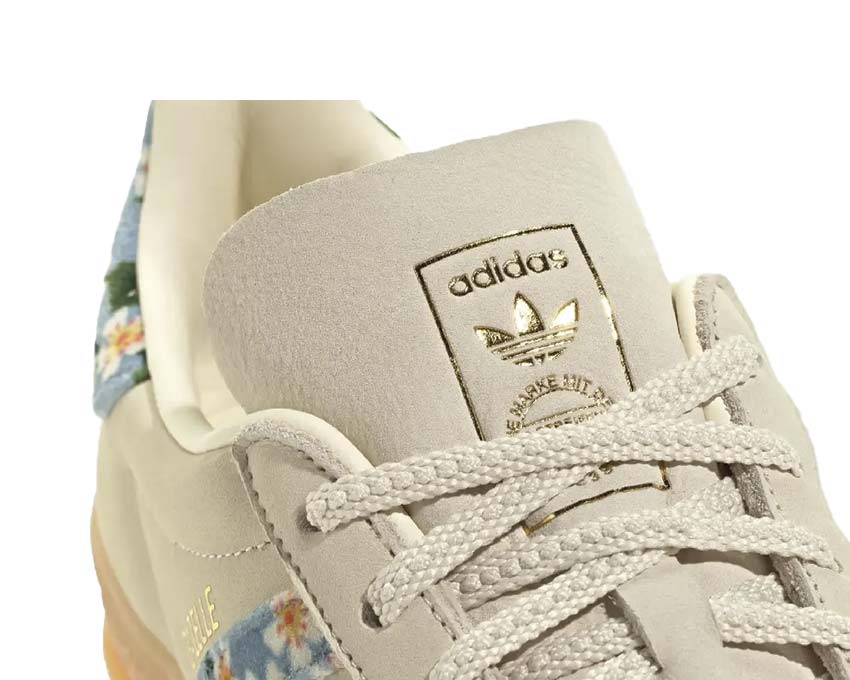 Adidas Gazelle Indoor Mitsi Day vue latérale — imprimé fleuri Liberty London