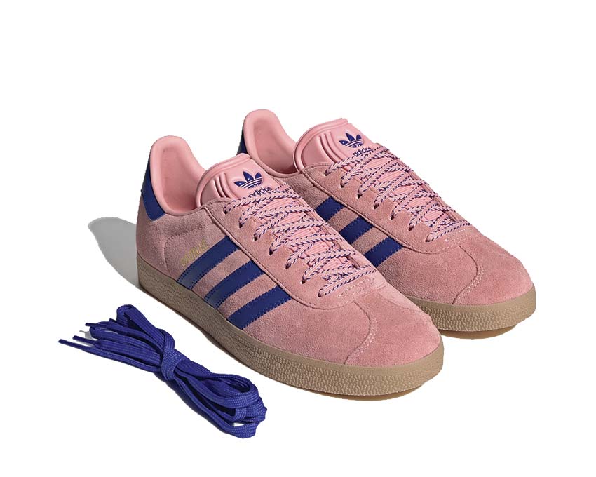 Adidas Gazelle W Semi Pink Spark semelle — semelle caoutchouc fine et flexible