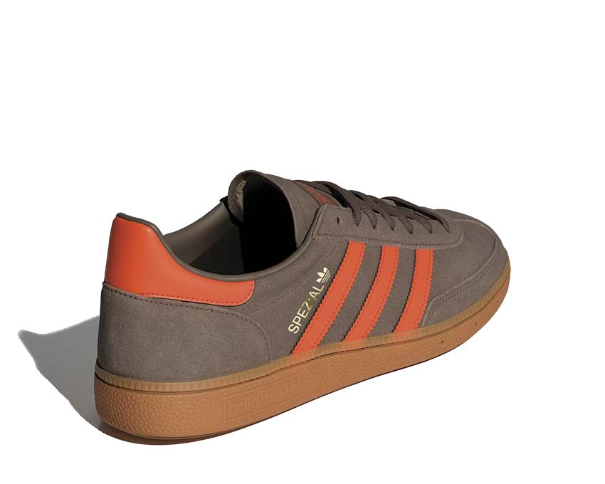 Adidas Handball Spezial Cargo Brown semelle — gomme plate caoutchouc naturel