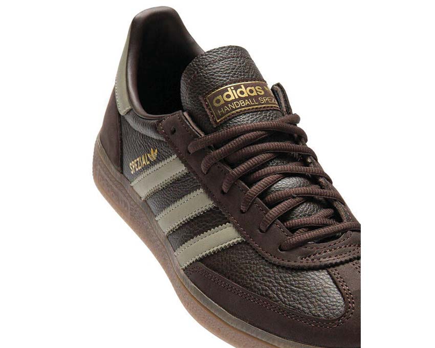 Adidas Handball Spezial Aurora Coffee vue latérale — tige suède basses
