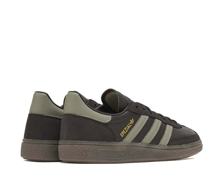 Adidas Handball Spezial Aurora Coffee detalle — ante premium colorway café