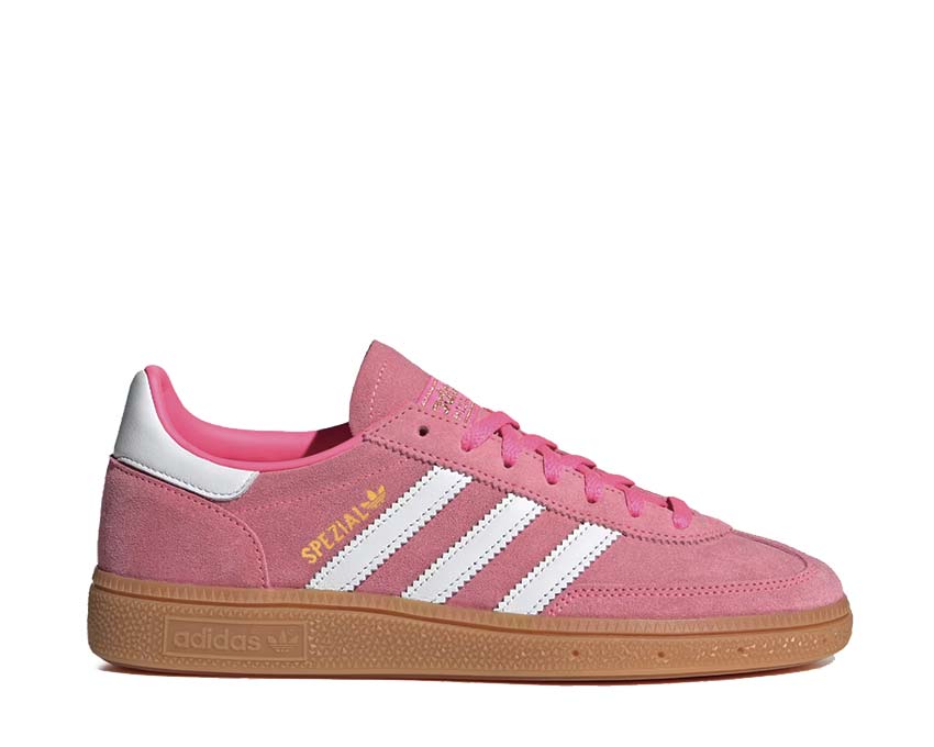 Adidas Handball Spezial W Lucid Pink — sneaker femme suède rose handball vintage